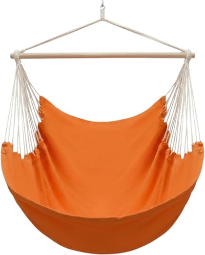 XXL Hangstoel - Hangmat Stoel - Buiten Ontspannen - 360° Draaibaar - 185x130cm - Beige