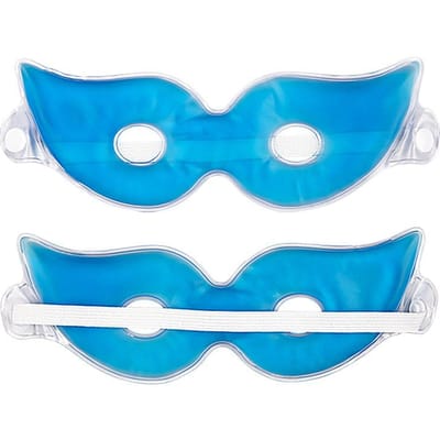 IJsgel Oogmasker Herbruikbaar Gezichtsmasker Verkoelende Oogverzorging Ontspanning Verlicht Vermoeidheid Gezichtsverzorging Huidverzorging blauw