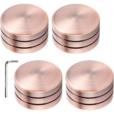 4 stuks Motorafdekking Cilinderkop Bout Topper Dop Past voor XL883 Big Twin 1340 Evo Twin Cam Modellen Bronze