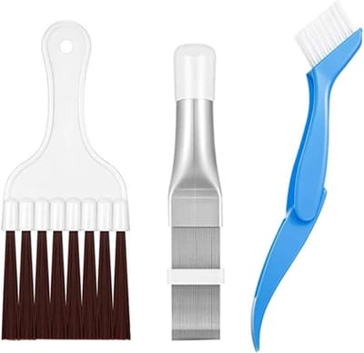 Air conditioning brush, 3 pieces, cleaning filters for air conditioning, air conditioning comb, air conditioning - ShopVlot