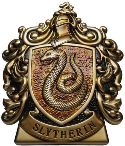 Harry Potter Coin Bank Slytherin Crest
