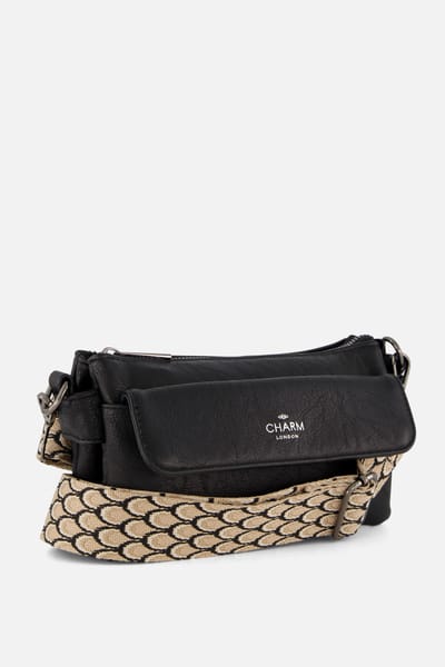 Charm Charm London Crossbody zwart Synthetisch