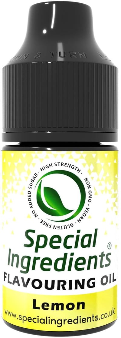 Citroen Aroma Olie - 1 l - Flavouring Oil - Aromatische Olie - Geconcentreerde Smaak - Vetoplosbaar - Ideaal voor Bakkerij & Chocolade - Moderne Gastronomie - Moleculair Koken - Hersluitbare Fles