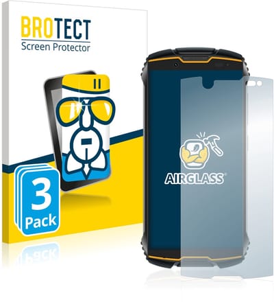 Screenprotector 3 Stuks voor Cubot King Kong Mini Beschermglas transparant