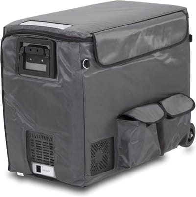 Koelboxhoes - Isolerende tas - Auto kamperen - Op maat gemaakt - 36 liter - Grijs