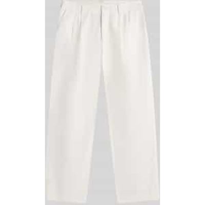 loose fit broek met bandplooien