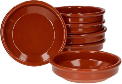 Set van 6 cazuela klei kommen Bruno 16cm M - 33353