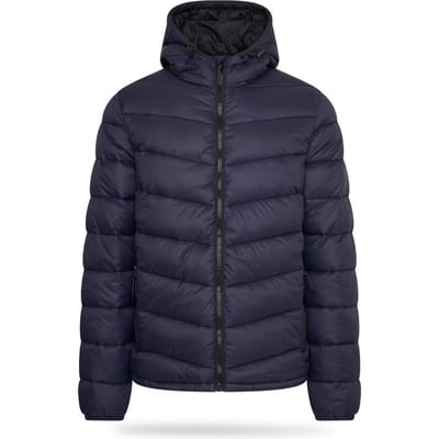 Pierre Cardin - Heren Jas winter Padded Jacket - Blauw - Maat M