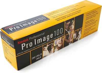 Kodak Pro Image 100 │5 pak │Kleurenfilm │Fotorolletje │Filmrolletje │Kleinbeeld │135 │Fotorol │Analoog│100 iso│100 asa