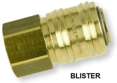 K&W Luchtkoppeling orion met 3/8” inwendige schroefdraad messing