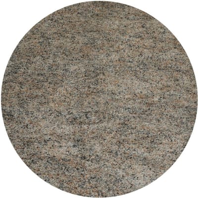 Vloerkleed Zumba Multicolor 15 Rond ø160 cm - Hoogpolig Wollen Design Vloerkleed in Kleurrijke / Eclectische Stijl