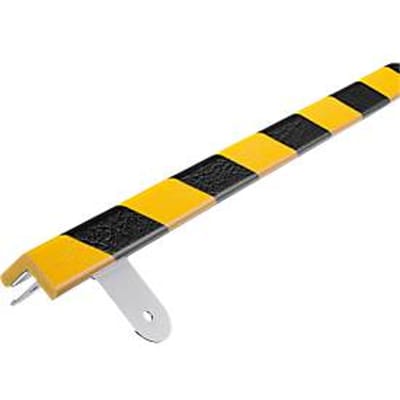 Wall Protection Kit, type E, 1 m/stuk, geel/zwart