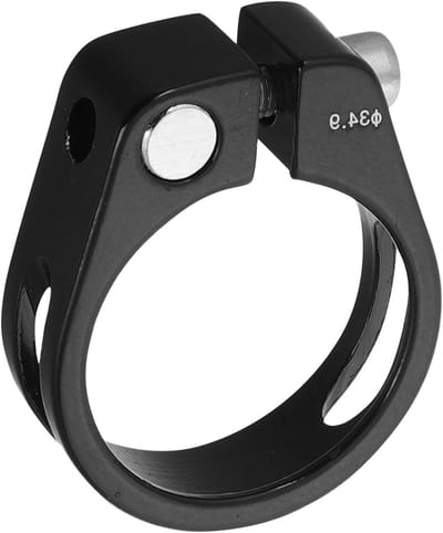 Fiets Zadelpen Klem - Zadelklem Quick Release - Fietsen Monteren - Lichtgewicht Aluminium - 47 x 40 x 15 mm