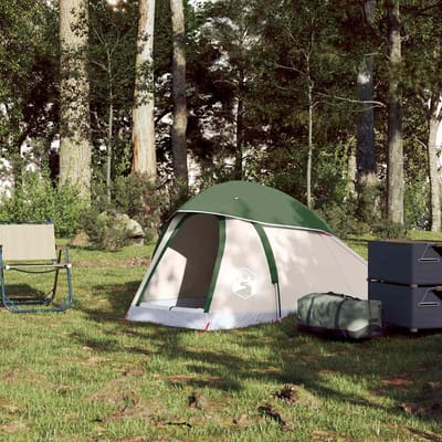 vidaXL - Koepeltent - 1-persoons - waterdicht - groen