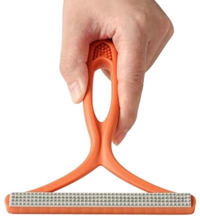 CHICNEST - HAARVERWIJDERAAR VOOR HUISDIEREN - Pluizenverwijderaar - lint remover - pluizenborstel - pluizen tondeuse - verwijdert pluisjes op tapijt - pluizenverwijderaar tapijt - Oranje