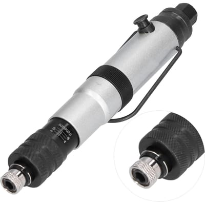 1 4in Tournevis Pneumatique Type Embrayage Pression de Contact Réglable Contrôle de Couple Tournevis