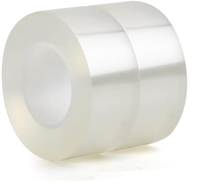 Waterdichte Transparante Raamafdichting Tape - 2 Rollen Multifunctionele Zelfklevende Afdichting voor Keuken en Badkamer (3cm×10m)