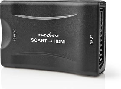 Nedis HDMI-Converter - Scart Female - HDMI Output - 1-weg - 1080p - 1.2 Gbps - ABS - Zwart