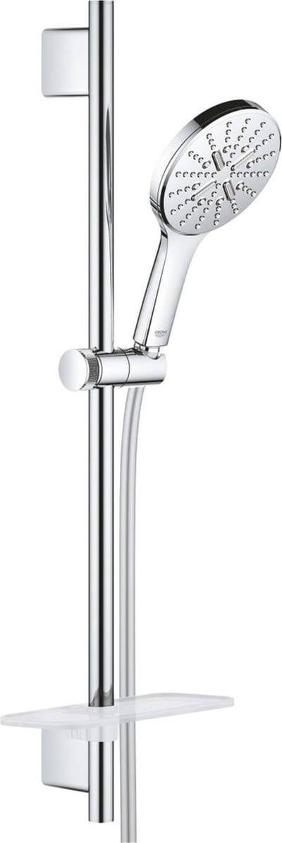 GROHE Rainshower SmartActive 130 Douchestangset - 60 cm - met zeepschaal - chroom - 26575000