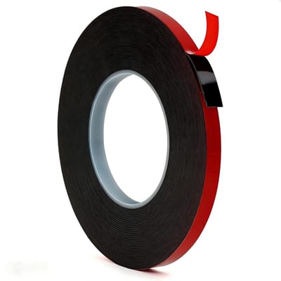 Extra sterke dubbelzijdige tape voor zware toepassingen, temperatuurbestendig, ideaal voor auto's, huis, LED-strips en kantoorgebruik