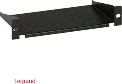 Legrand Fixed shelf for 10 inches cabinet 1U dep 046223 BOLG
