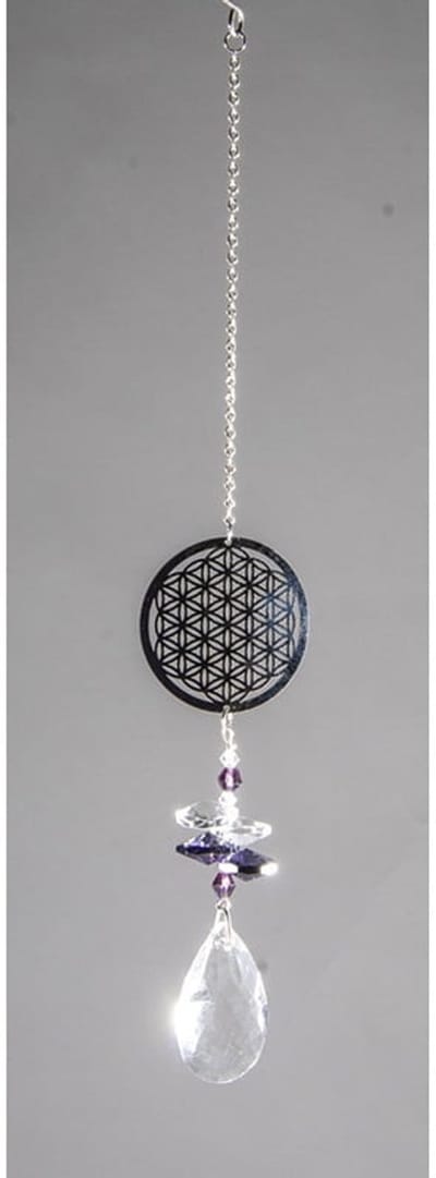 Raamhanger suncatcher levensbloem