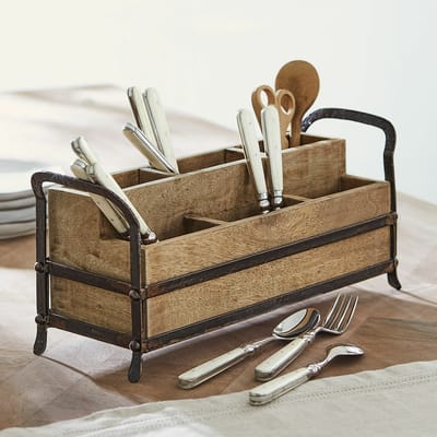 LOBERON Organizer Troyes bruin/zwart