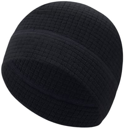 Helmmuts Beanie – Rekbare, Ademende Fietsmuts voor Heren & Dames – Zwart