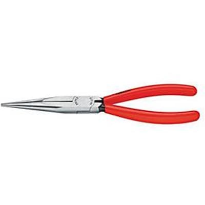 Knipex 38 11 200 Platte rondbektang Elektronica en fijnmechanica Recht Vanadium elektrostaal 200 mm