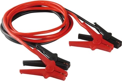 Startkabels - Autostartkabels Noodstroom - Auto Starten - Koper Gecoat Aluminium - 35 m 25 mm² - Zwart