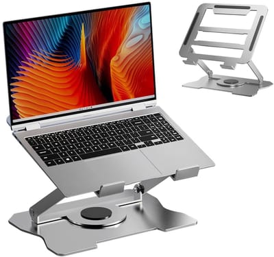 EtuiTab MacBook Pro Air - Ergonomische Laptopstandaard - Anodiseer Aluminium - Voor 15 Inch
