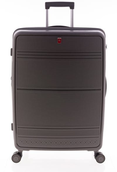 Gladiator Saona Grote Koffer - 75 cm - 105/115 liter - Expandable - TSA slot - Grijs