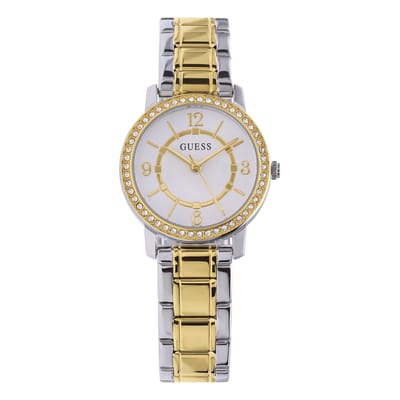 Guess Dames Guess stalen dameshorloge bicolor MELODY GW0468L4 - Horloge - Staal - Multi - 27.50 mm