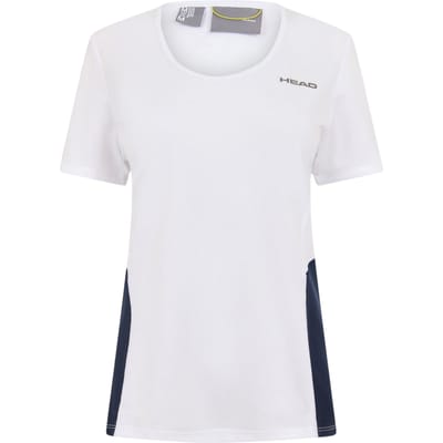 Head Dames/Dames Technisch T-shirt (Wit, Zwart)