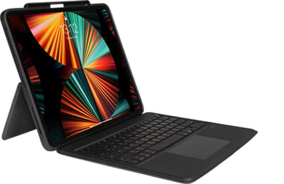 Gecko Covers Keyboard Cover geschikt voor iPad Pro 12.9 2021/2020 - Keyboard Cover 2.0 - QWERTZ