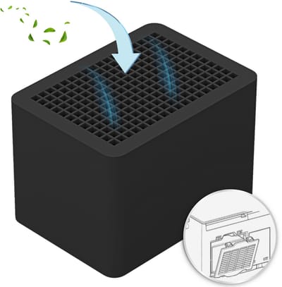 Karbo® Actief Koolstoffilter (1 Stuk) – Geschikt als vervanging voor Geberit AquaClean Tuma en Mera (Type 3, 242.999.00.1) Keramische honingraatfilter – Zonder schuimring