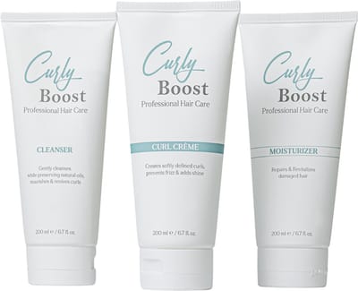 Mon´Que - Curly Boost - Haarverzorgingsbundel - Cleanser, Moisturizer & Curlcrème