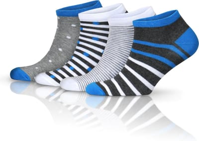 8 Paar Comfortabele Sneakersokken van Katoen-GoWith Sportsokken-39-42