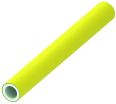 TECE TECEflex alupex buis PE-Xc-Al-PE-RT gas geel, afmeting 16, rol 25 m, 732330