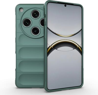 Coverup Hoesje - Geschikt voor OPPO Find X8 Pro Hoesje - Coverup Hands-On Rugged Back Cover - Groen