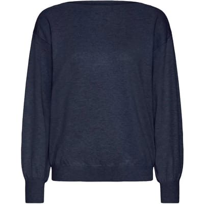 ICHI - IHLULS BOAT NECK LS - Dames - Gebreide truien