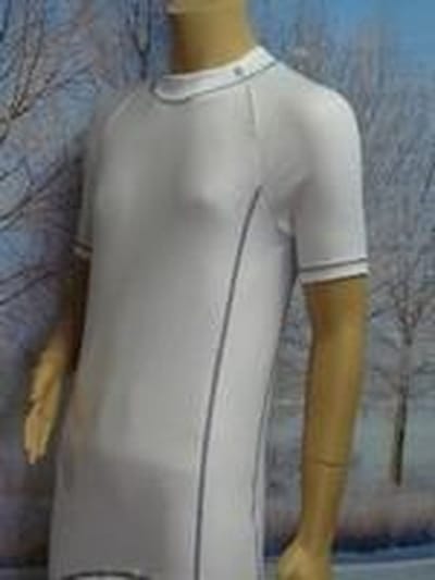 Ten Cate Heren Thermokleding Korte Mouw - Maat M - Wit