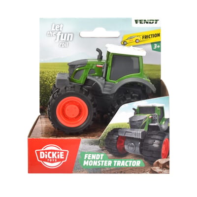 Dickie Toys Tractor Fendt Met Frictie 9 Cm