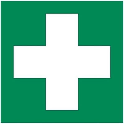 Eerste hulp pictogram - Sticker - EHBO