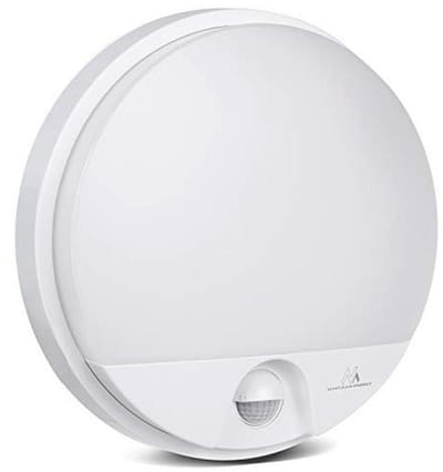 LED-lamp met infrarood bewegingssensor 1100lm 15W IP54 - Wit