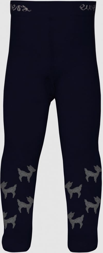 Ewers baby maillot met zilveren glitter hertjes maat 56 navy (tinte)