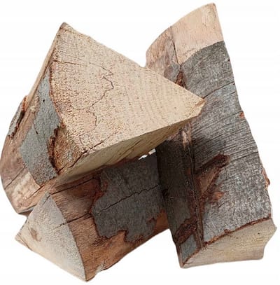 Hout Brandhout Elzen haardhout 8kg / 25cm Blokken – Droog & direct te gebruiken | Snel aan, schoon brandend en met aangename geur | Perfect voor haard, kachel of vuurkorf I Uit duurzaam EU teelt