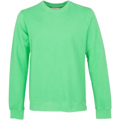 Sweatshirt ronde hals Colorful Standard Classic Organic spring green