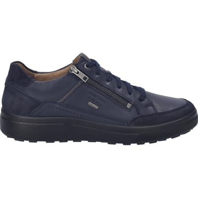 Josef Seibel Blauwe Leren Heren Sneakers - Blauw - 41