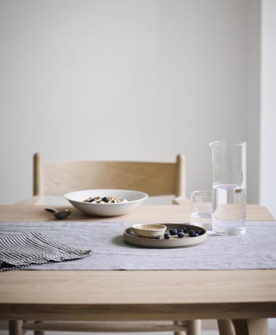 Marc O' Polo tafelloper Tentstra stone 50x350